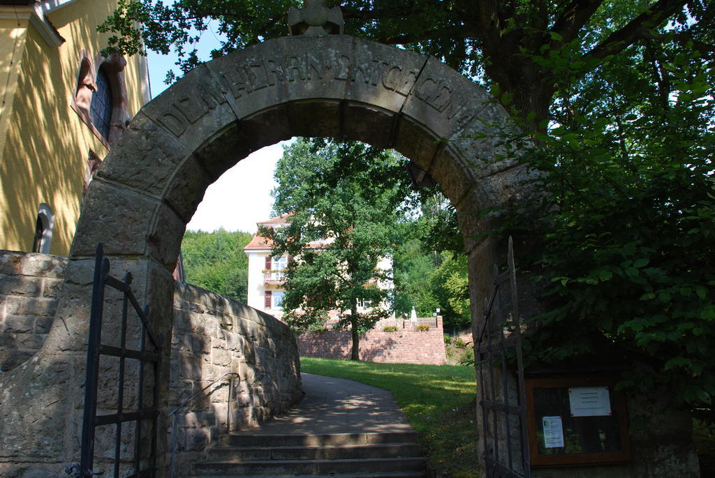 Rhön Hotel Waldcafé St. Georg Staatsbad Brückenau Esterno foto